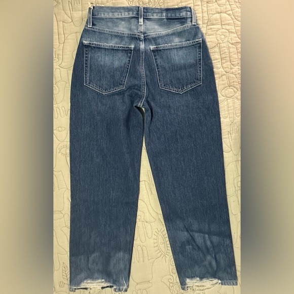 NWT ETICA Tyler Vintage Straight Crop Jean Size 26 Shipwreck - Picture 6 of 12